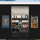 Stories have a slightly different interface on the web.